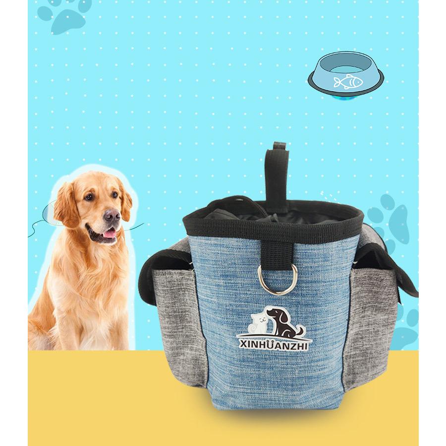 トリーツポーチ おやつポーチ 犬用 ペット用品 D輪付き トレーニング