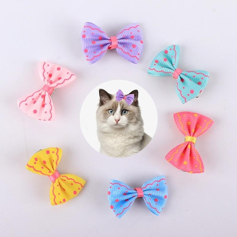 ペット用アクセサリー ヘアアクセ ヘアクリップ 犬用 猫用 小動物