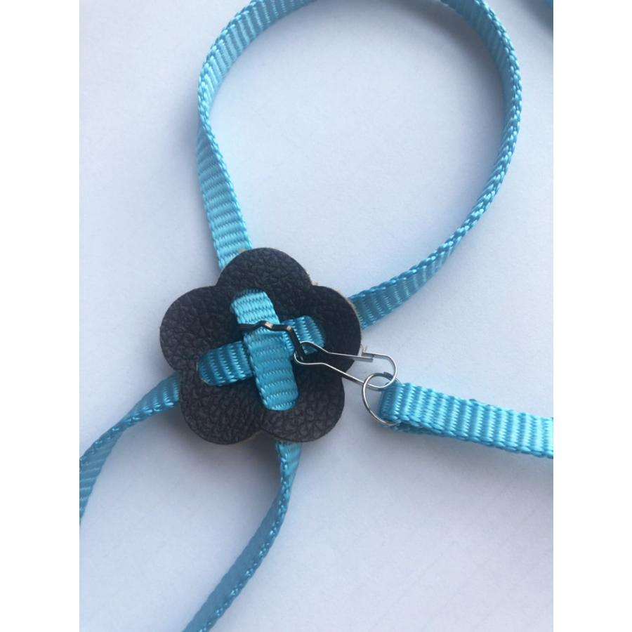 plusnao ハーネス リード セット 鳥 爬虫類 小動物用 8の字型 胴