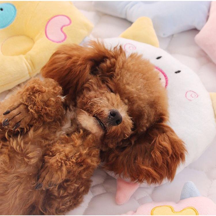 ペット用枕 寝具 クッション ドーナツ型ピロー 犬 猫 動物 お昼寝