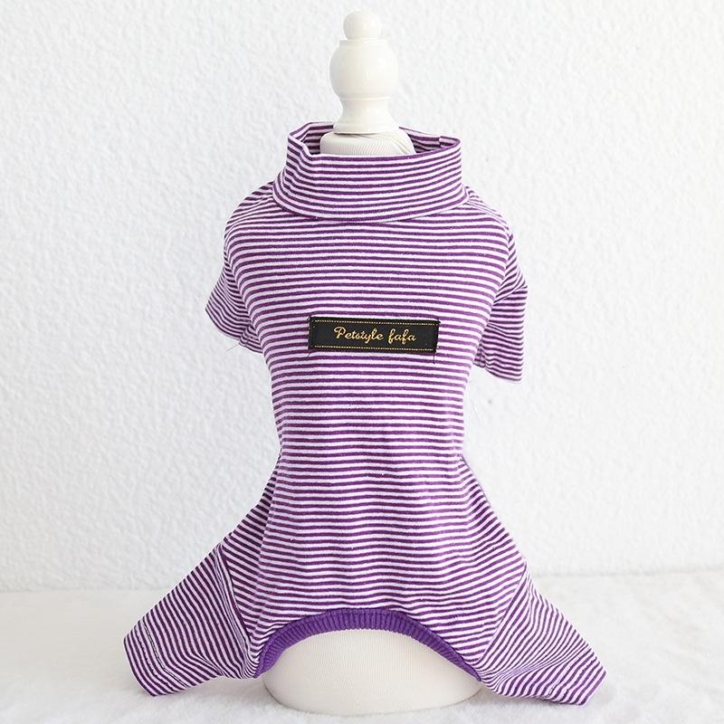 ドッグウェア パジャマ ロンパース 長袖 長ズボン つなぎ トップス 薄手 ストレッチ カラバリ豊富 ペット用品 犬服 ペットウェア 小型犬 中型犬 | plusnao | 24