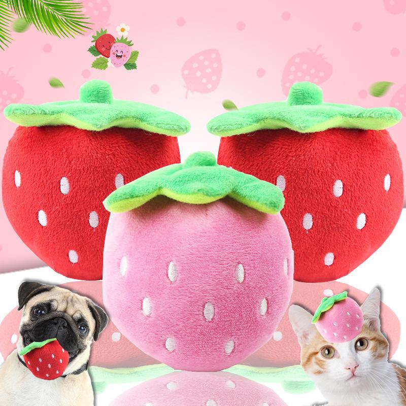 デカいちご犬のぬいぐるみ 【公式通販】