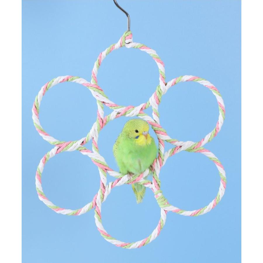 バードトイ 鳥の遊び場 ブランコ 玩具 おもちゃ オウム インコ 縄