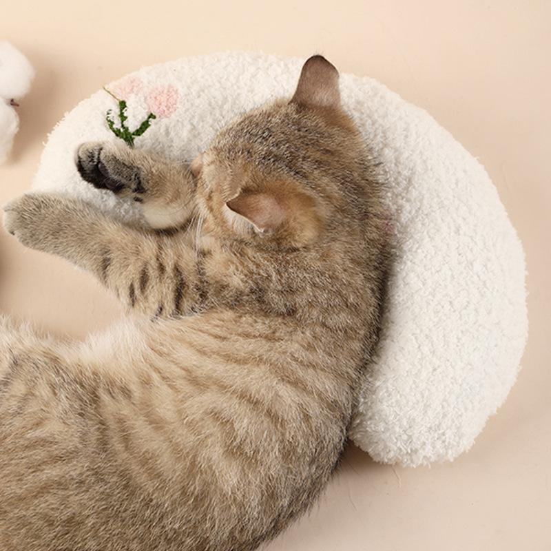 ペット用枕 あご枕 クッション 猫用 犬用 まくら ピロー 寝具 ボア
