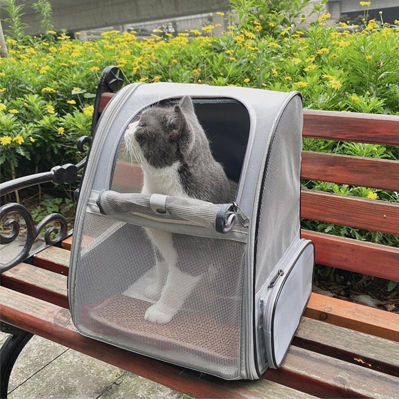 ペット用キャリーバッグ リュックキャリー 折りたたみ 猫用 犬用 小型