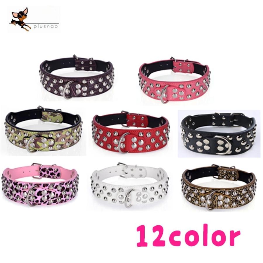首輪 犬用 ペット用品 小型犬 中型犬 ドッググッズ リール ベルトタイプ スタッズ ヒョウ柄 クロコダイル風 迷彩 おしゃれ かっこいい お散歩 お プラスナオ Paypayモール店 通販 Paypayモール