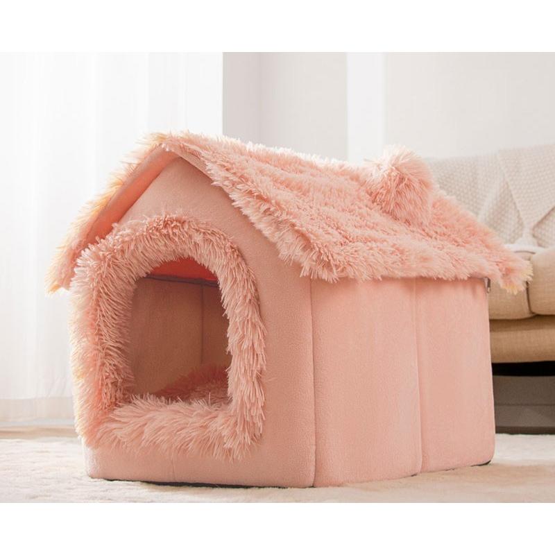 卓出 ペットハウス ドッグハウス キャットハウス 犬小屋 ペット用品 犬用 猫用 小型犬 室内用 ボア フリース もこもこ 可愛い 暖かい 折りたためる 星 Riosmauricio Com