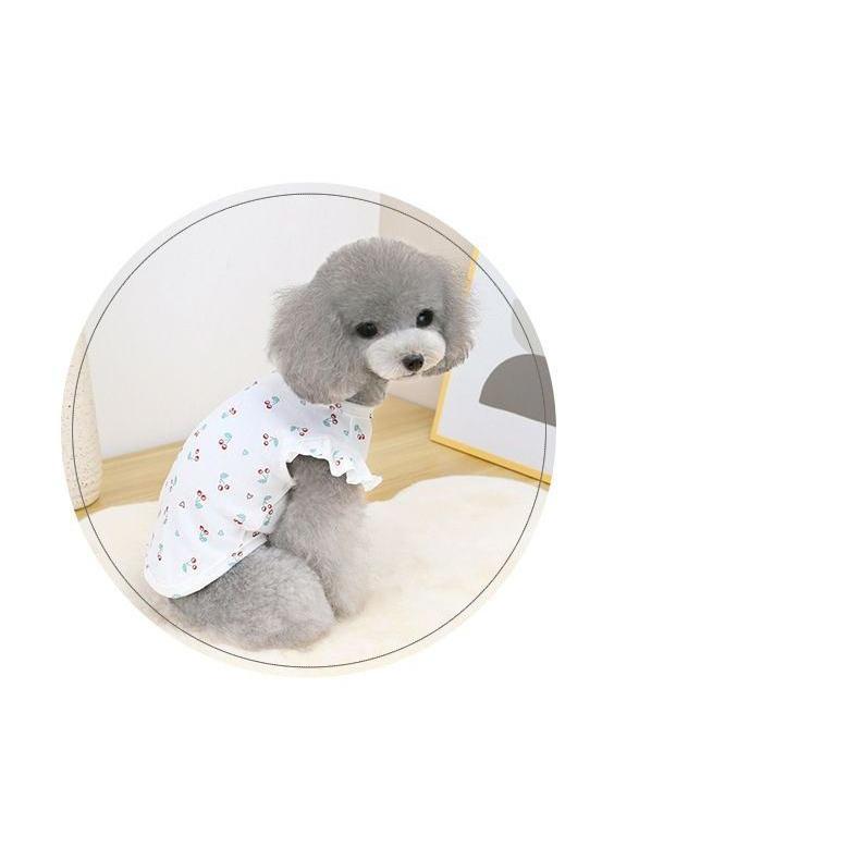 ドッグウェア ペットウェア 犬服 小型犬 犬用 犬 服 袖あり フリル