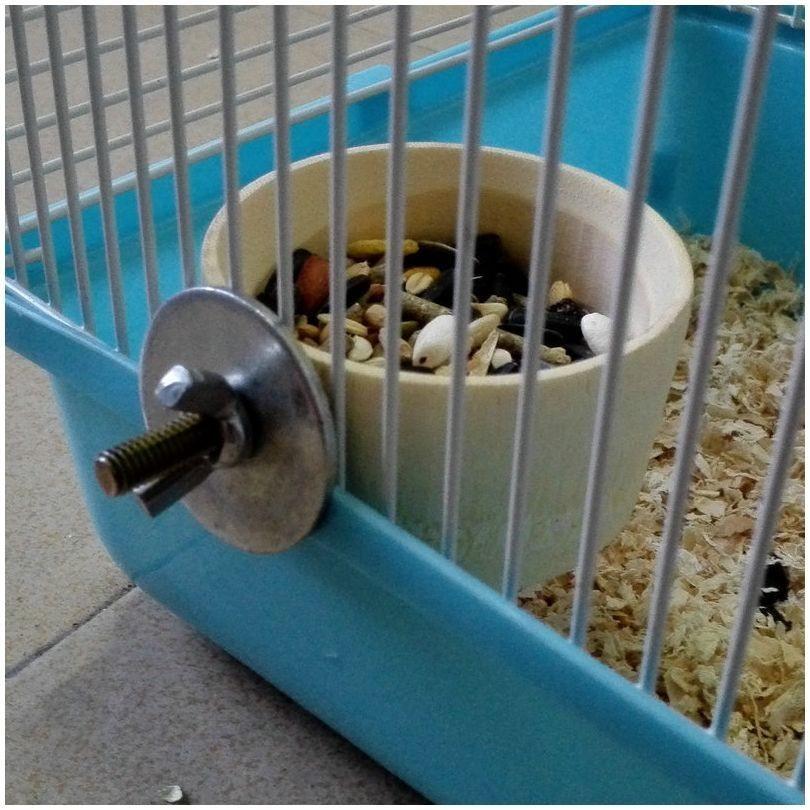 ハムスター用 食器 フードボウル 餌入れ エサ入れ フードボール ケージ