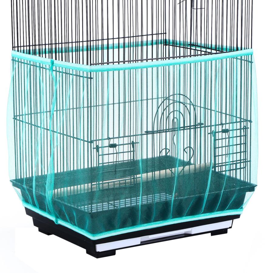 鳥かごカバー バードケージカバー ペット用品 メッシュ ネット 伸縮性