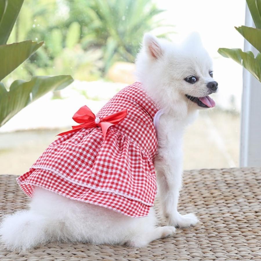 ペット用ワンピース ペットウェア 犬服 猫服 犬用ウェア ドッグウェア
