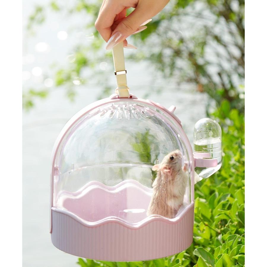 ペットキャリー ペット用キャリーケース ハムスター モルモット 小動物