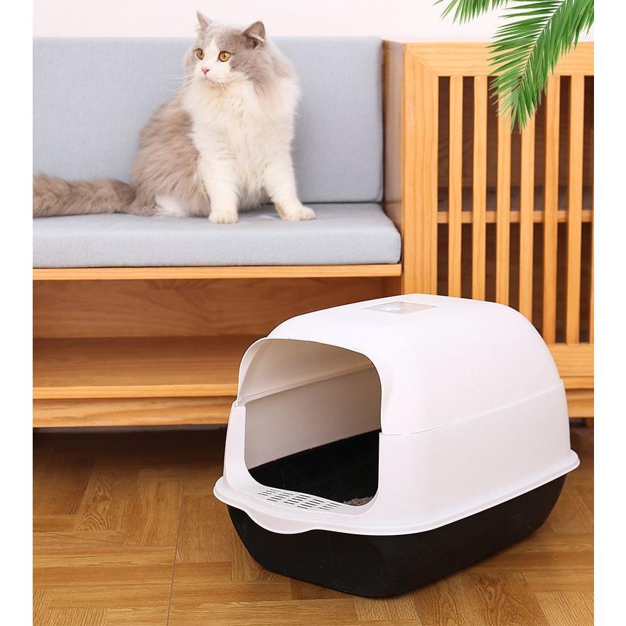 世界の トイレ ネコトイレ 猫トイレ フルカバー 散らかりにくいネコトイレ 猫 キャットトイレ
