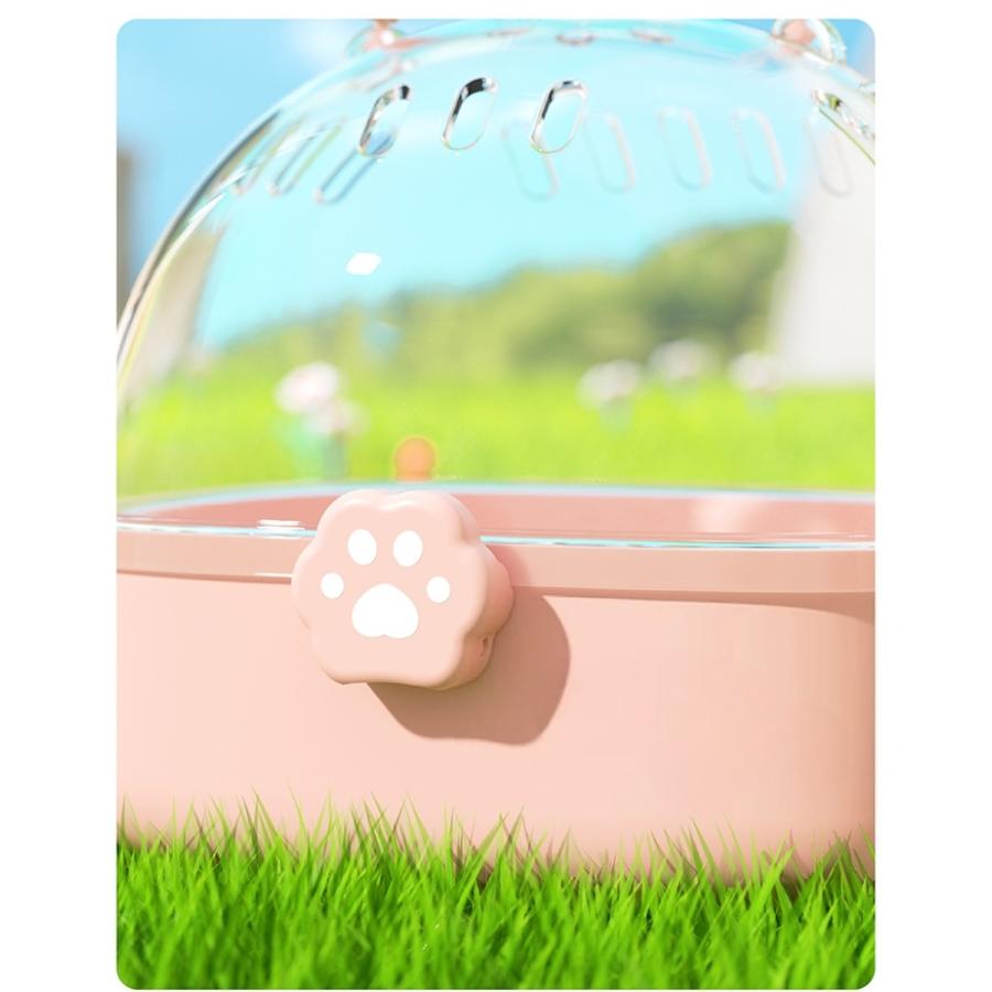 plusnao 小動物用ペットキャリー ウォーターボトル付き ケージ