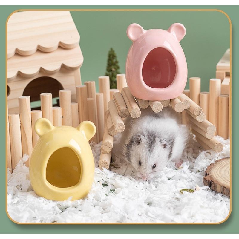 plusnao（プラスナオ） セラミックハウス ハムスター用 小動物用ハウス