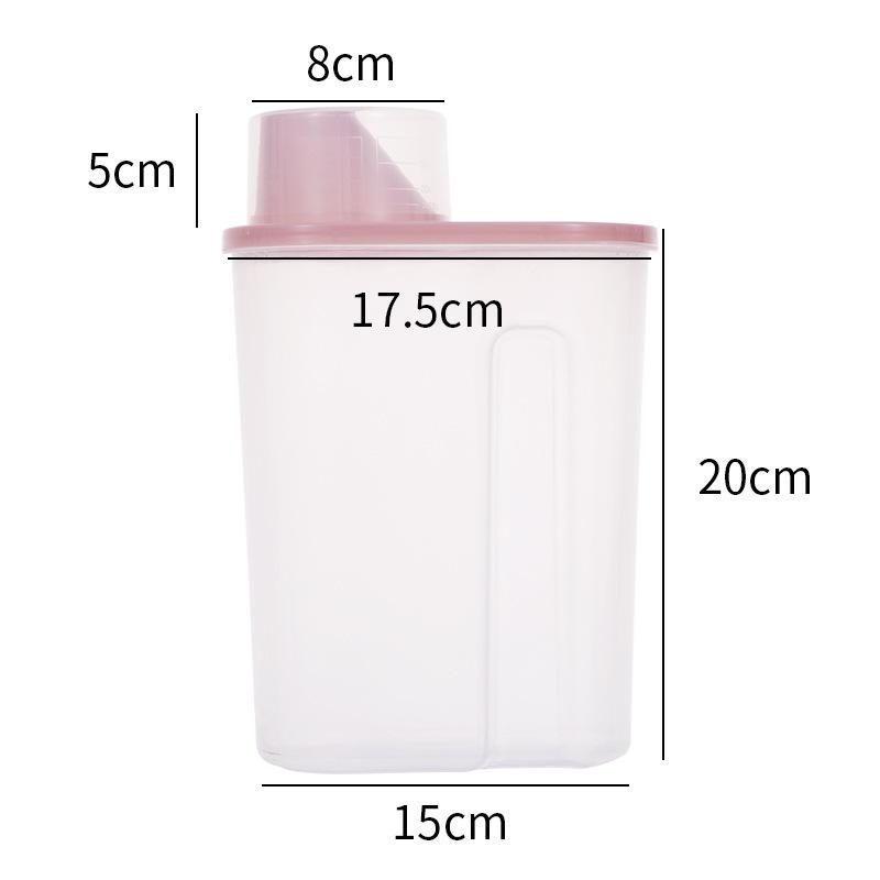 フードストッカー 保存容器 密閉ペットフードストッカー計量カップ付き ペット用 ドッグフード キャットフード ペットフード 透明ドライフードストッカー | ブランド登録なし | 10