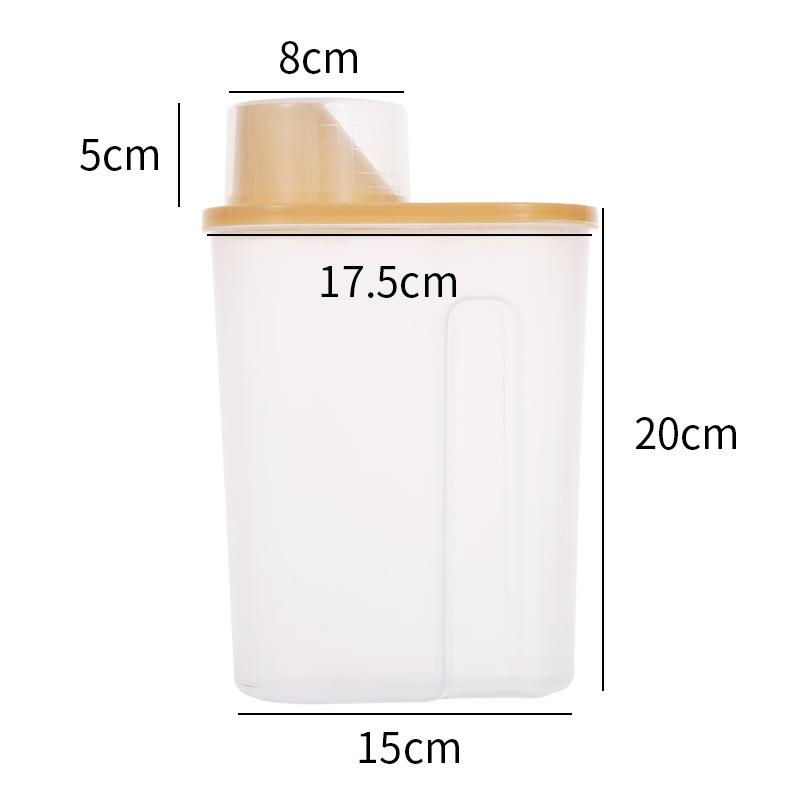 フードストッカー 保存容器 密閉ペットフードストッカー計量カップ付き ペット用 ドッグフード キャットフード ペットフード 透明ドライフードストッカー | ブランド登録なし | 11