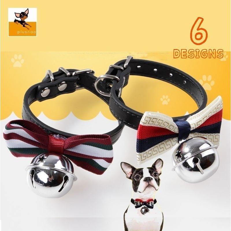 激安通販新作 ペット 首輪 犬 ワンちゃん 小型犬 愛犬 猫 可愛い かっこいい おしゃれ 散歩 シック シンプル 蝶ネクタイ風 パーティー 青 ストライプ シマ Riosmauricio Com