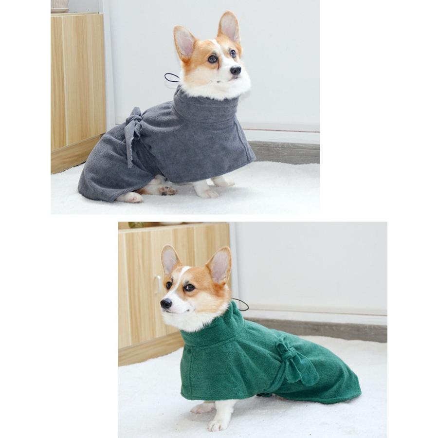 犬用バスローブ ガウン ペット用品 小型犬 中型犬 大型犬 わんちゃん用 犬用品 ペットタオル 犬用タオル シャワー お風呂 水浴び 散歩 プラスナオ Paypayモール店 通販 Paypayモール
