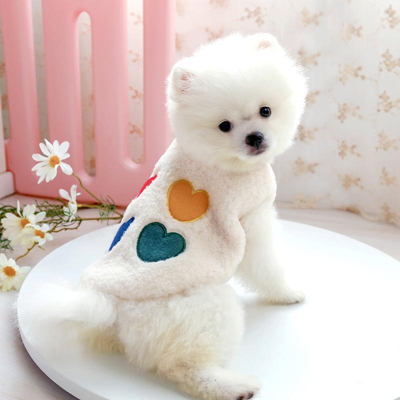 ペット服 ベスト ボアジャケット 犬 猫 ドッグウエア キャットウエア アップリケ ハート 虹 防寒 秋 冬 もこもこ お散歩 お出掛け 前開き スナ :pet-81956:プラスナオYahoo!店 - 通販 - Yahoo!ショッピング ペット服 ベスト ボアジャケット 犬 猫 ドッグウエア キャットウエア アップリケ ハート 虹 防寒 秋 冬 もこもこ お散歩 お出掛け 前開き スナ :pet-81956:プラスナオYahoo!店 - 通販 - Yahoo!ショッピング
