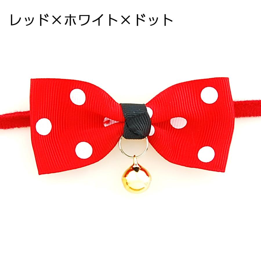 【売却済です！】犬用リボンチョーカー5個➕ゴム付きリボン plusnao ペット用蝶ネクタイ チョーカー 犬用 猫用 小型犬