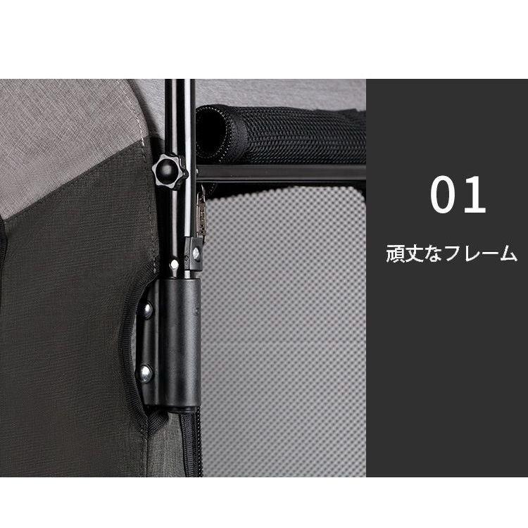 ペットカート ペットバギー DODOPET 大型犬 多頭飼い 中型犬 小型犬 4輪 折りたたみ 省スペース 大型商品 キャスター ドッグカート バギー 