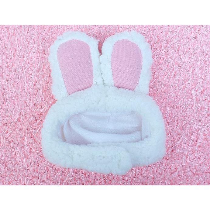 ペット用 被り物 帽子 小型犬 猫 キャップ 2個セット うさ耳 変身 猫犬兼用 plusnao ペット用帽子 コスプレ 猫用 犬用 小型犬 かぶり物