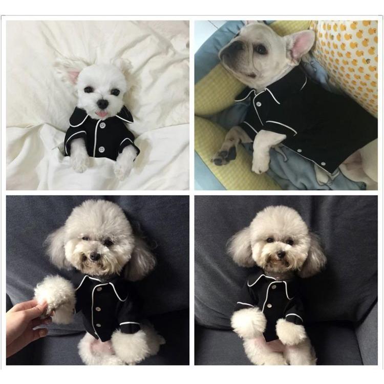 代引き手数料無料 犬服 犬の服 ペット用品 ペット服 ペットウエア ワンちゃん服 パジャマ 寝間着 トップス シャツ 薄手 長袖 S M L Xl Xxl5円 Aynaelda Com