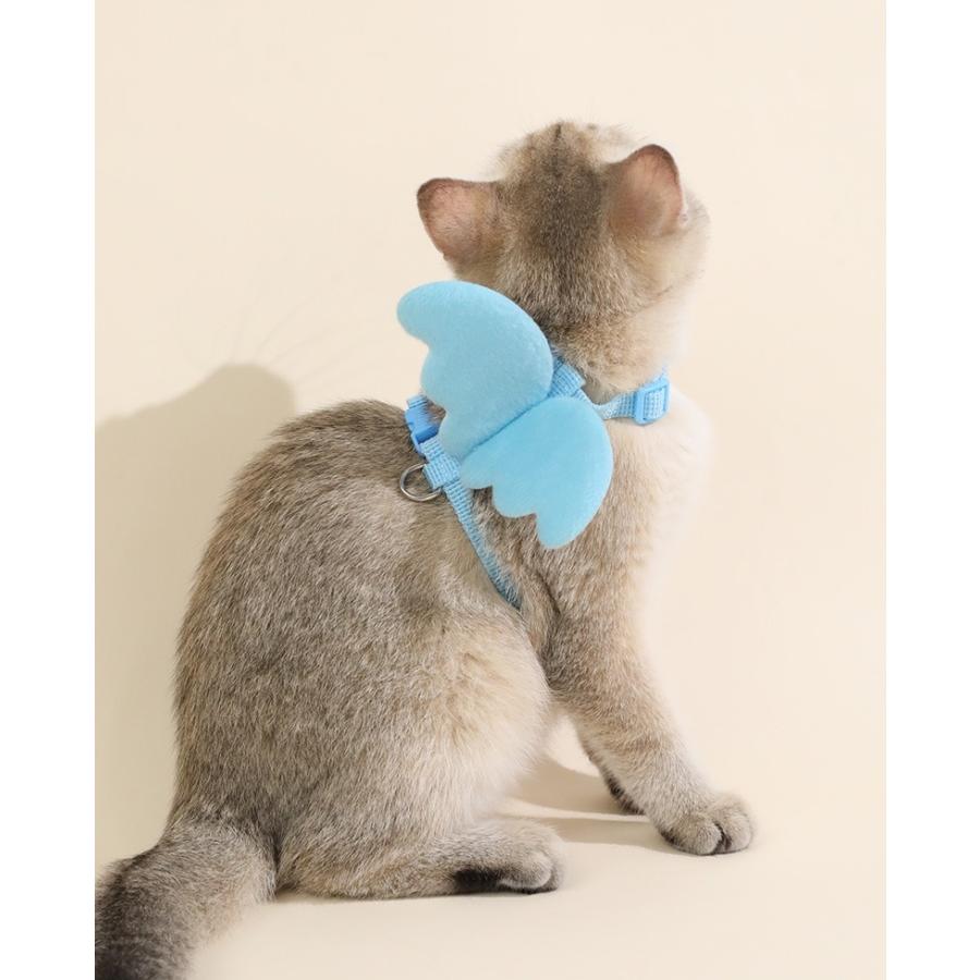ハーネス リード 2点セット 猫用ハーネス ペットグッズ 首輪 ペット