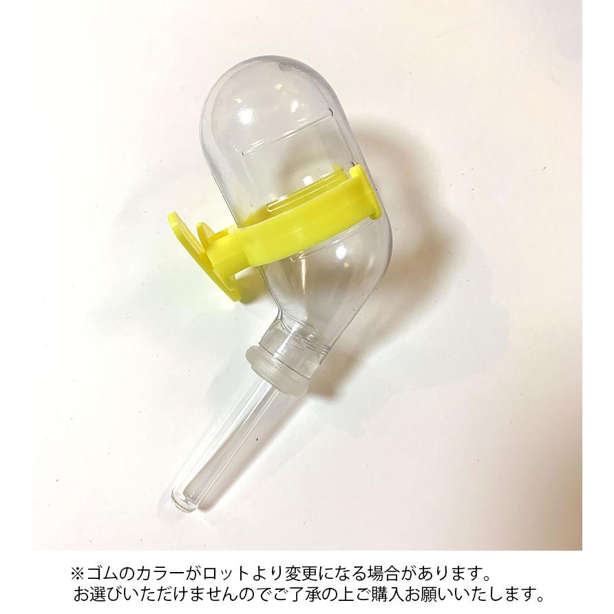 小動物用給水器 ウォーターボトル 60ml 水やり 水飲みボトル ペット用品 ケージ取り付け ハムスター モルモット ペットグッズ 簡単設置 シンプル｜plusnao｜05