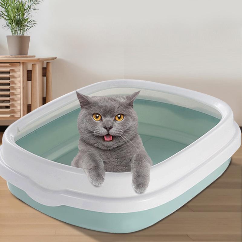 猫用トイレ 本体 スコップ付き キャットトイレ 大号 トイレ容器 猫砂