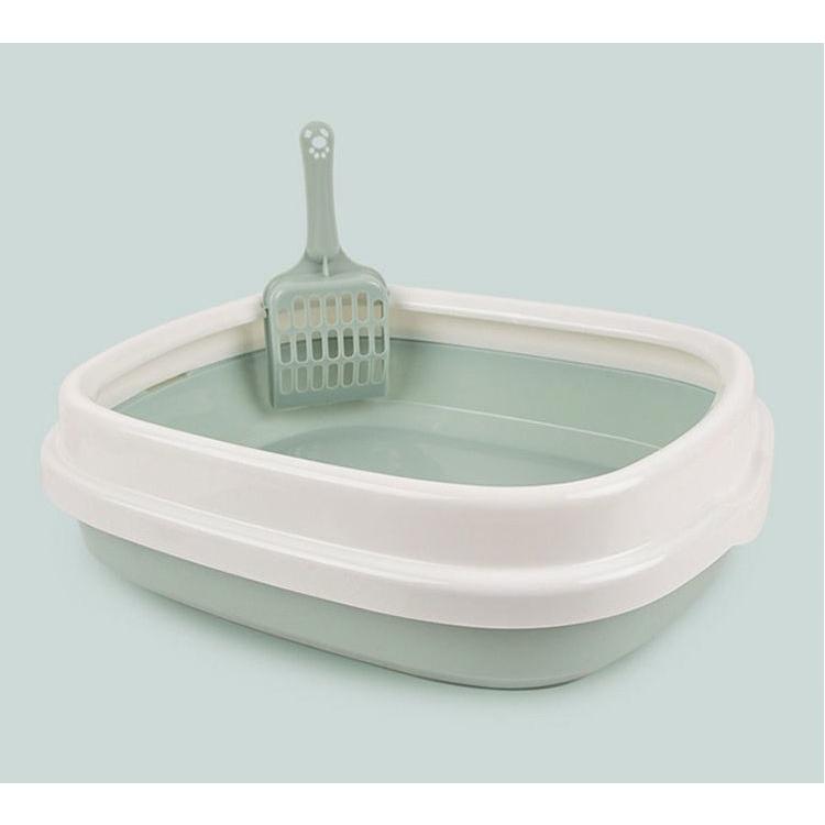 猫用トイレ 本体 スコップ付き キャットトイレ 大号 トイレ容器 猫砂