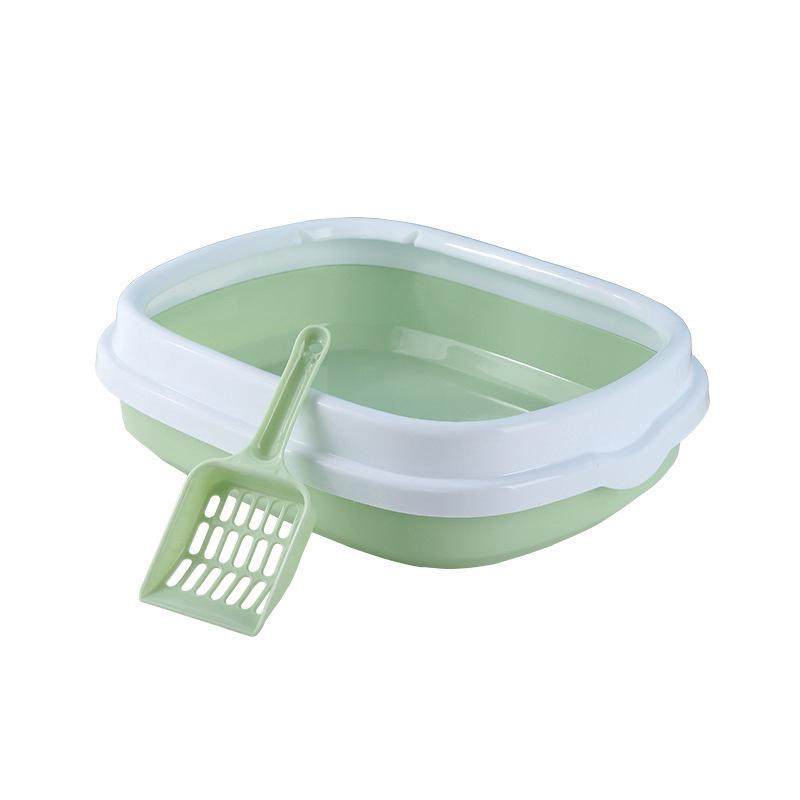猫用トイレ 本体 スコップ付き キャットトイレ 大号 トイレ容器 猫砂