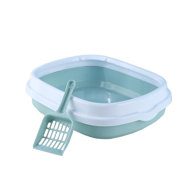 猫用トイレ 本体 スコップ付き キャットトイレ 大号 トイレ容器 猫砂