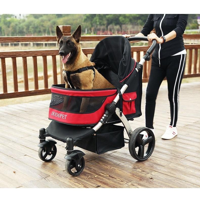 ペット用カート 折り畳み ベビーカー 乳母車 キャリーバッグ 小型犬 中型犬 大型犬 猫 大型商品 35kgまで レッド グレー ブラック Pet 960 プラスナオyahoo 店 通販 Yahoo ショッピング