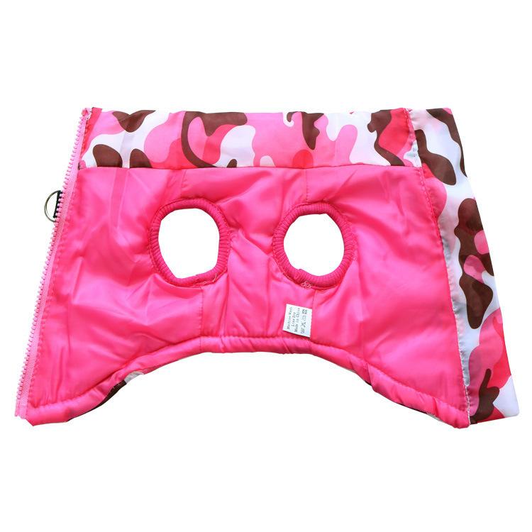 ドッグウエア ダウン風 ベスト 迷彩柄 ヒョウ柄 スカル柄 犬の服 犬 着ぐるみ ペット 服 ウェア 犬用洋服 洋服 可愛い かわいい 犬用 いぬ用 | plusnao | 29