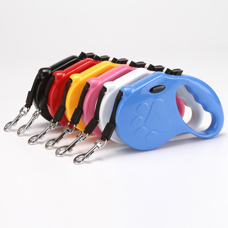 新品 本物 当店在庫だから安心 伸縮リード 巻き取り式 5m 犬用 小型犬 中型犬 猫 ドッグリード ペット用品 犬用品 散歩紐 引き紐 リード ワンタッチ 簡単操作 自動巻き取り式 Shipsctc Org