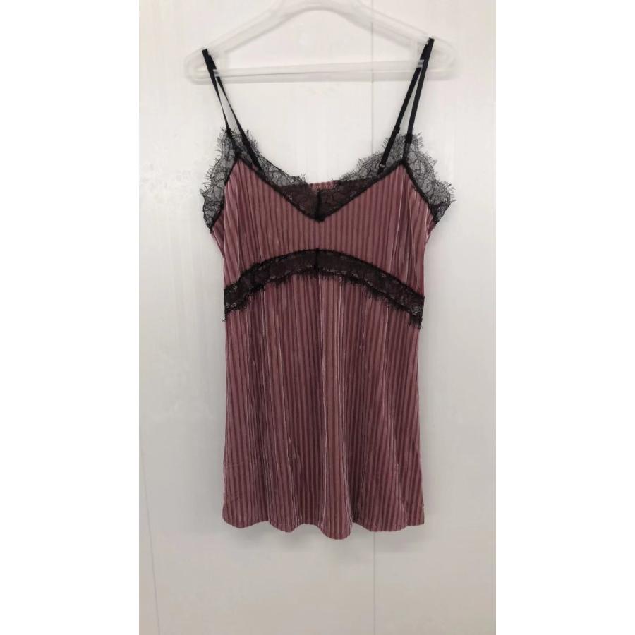 ナイトガウン レディース 寝間着 ナイトウェア ネグリジェ 2点セット パジャマ ワンピース スリップ ベビードール キャミソール セクシー 高級感 | plusnao | 10