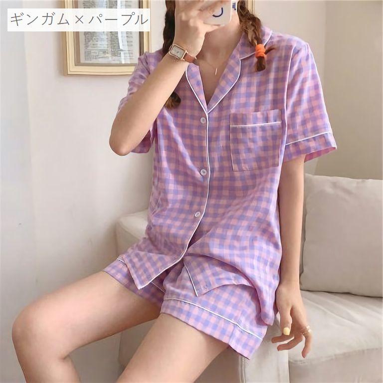 plusnao（プラスナオ） パジャマ レディース 女性用 半袖 短パン