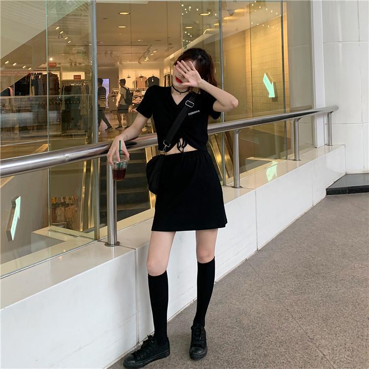 plusnao セットアップ カットソー Tシャツ スカート ミニ