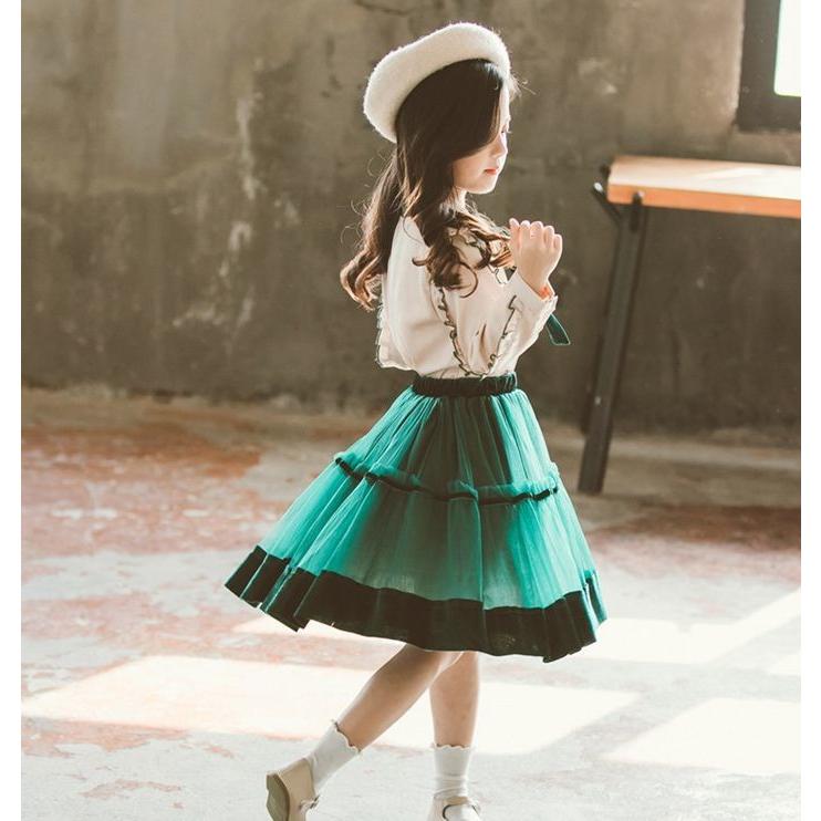セットアップ ツーピース キッズ 子供服 こども服 ジュニア スカート