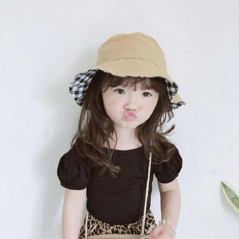 セットアップ 上下セット 2点セット キッズ 子供服 カットソー 半袖 クロップドパンツ ジョガーパンツ パフスリーブ 背中開き 無地 レオパード柄 | ブランド登録なし | 16