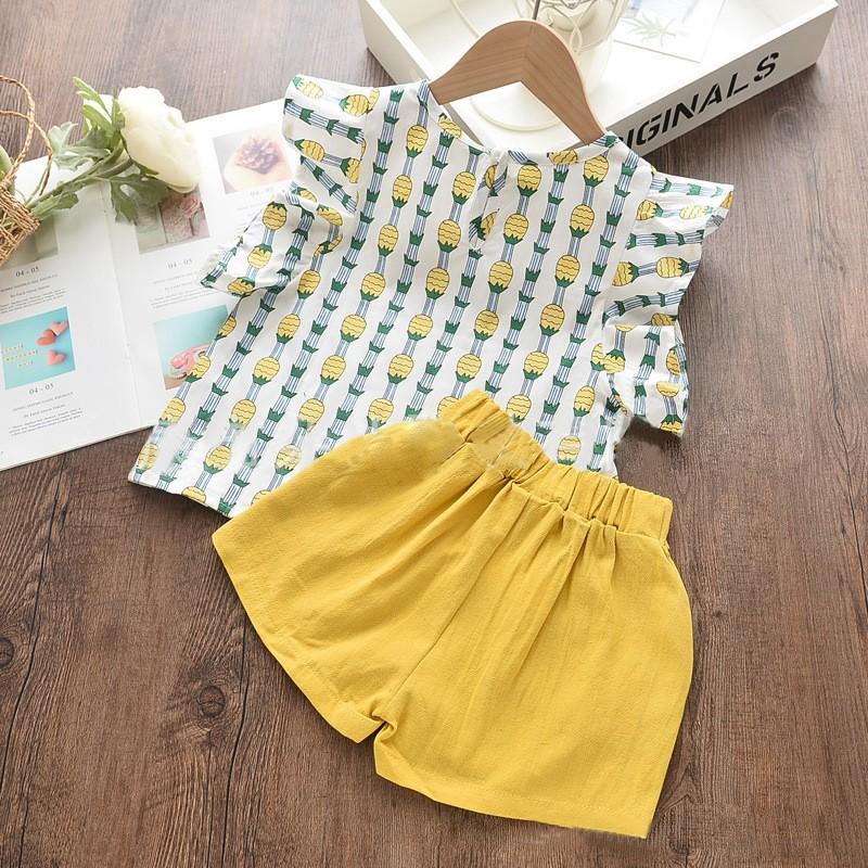 セットアップ 上下2点セット ブラウス ショートパンツ ノースリーブ フリル キッズ ジュニア 子供服 女の子 トップス ボトムス リボン 短パン パ プラスナオ Paypayモール店 通販 Paypayモール