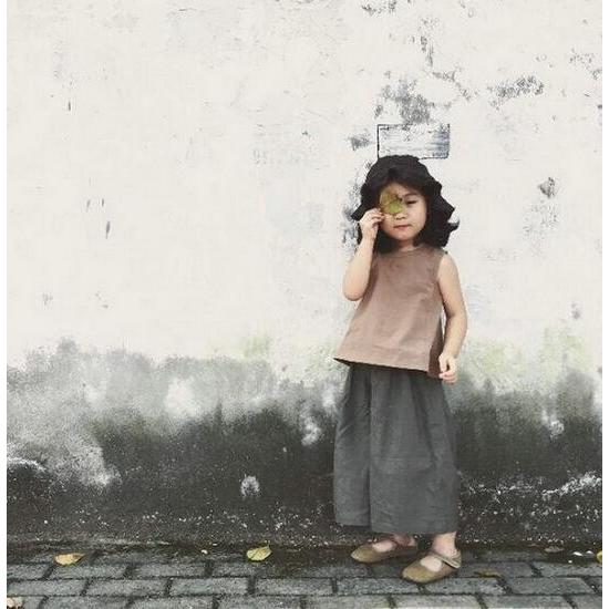 セットアップ Tシャツ パンツ ワイドパンツ セット 女の子 子供服 キッズ ２点セット カジュアル ラウンドネック ノースリーブ 夏 可愛い おしゃ | plusnao | 01