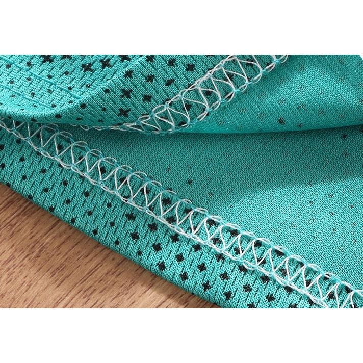 セットアップ 上下 2点セット キッズ ジュニア スポーツウェア 子供用 男の子 女の子 メッシュ 通気性 トップス ボトムス Tシャツ 半袖 ラウン | plusnao | 12