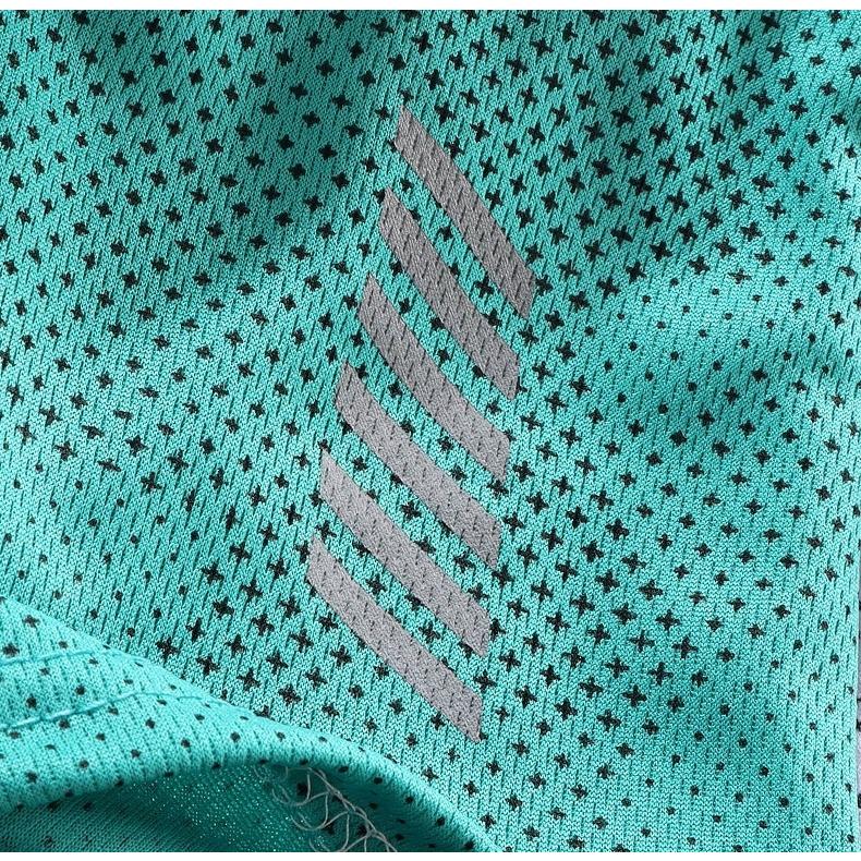 セットアップ 上下 2点セット キッズ ジュニア スポーツウェア 子供用 男の子 女の子 メッシュ 通気性 トップス ボトムス Tシャツ 半袖 ラウン | plusnao | 13