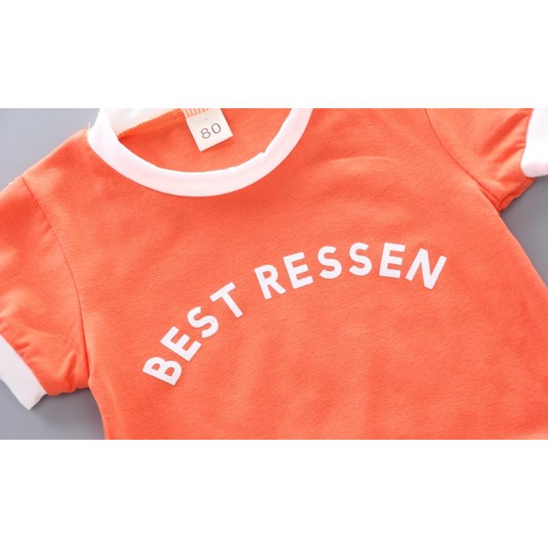 セットアップ 上下セット Tシャツ ズボン キッズ ベビー 子供服 シャツ 男の子 女の子 こども 半袖 ジーンズ デニム調 クルーネック 可愛い お | ブランド登録なし | 14