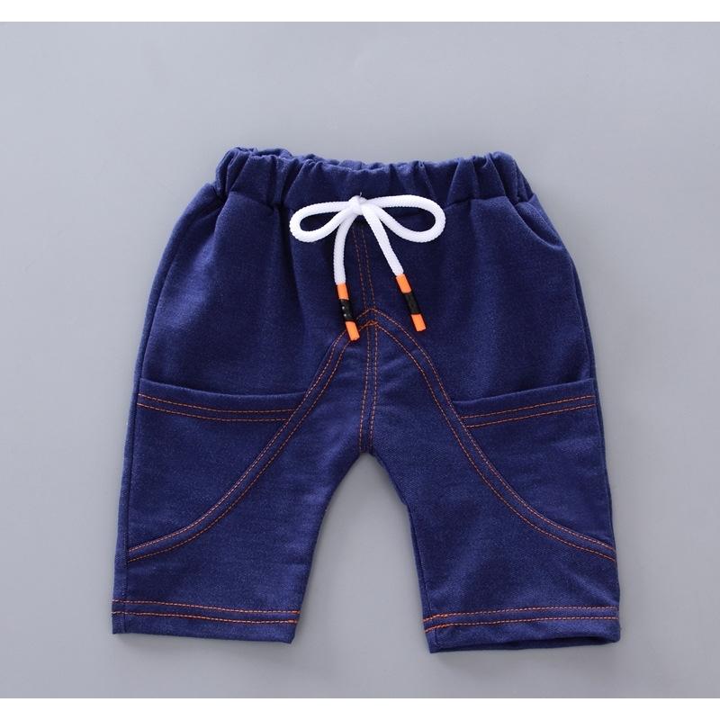 セットアップ 上下セット Tシャツ ズボン キッズ ベビー 子供服 シャツ 男の子 女の子 こども 半袖 ジーンズ デニム調 クルーネック 可愛い お | ブランド登録なし | 10