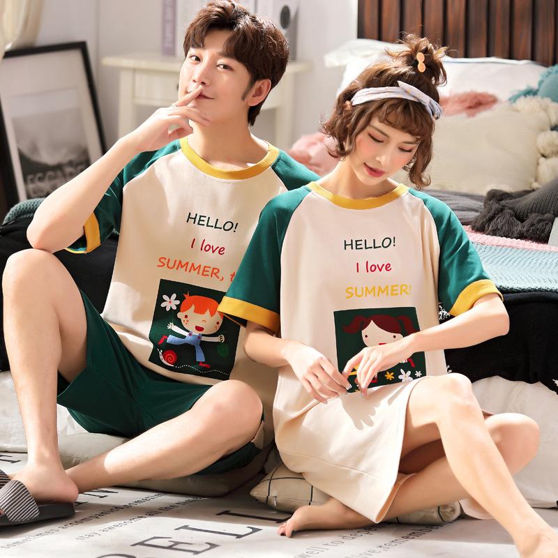 ルームウェア パジャマ ペアルック カップルコーデ 上下セット ワンピース 男女お揃い リンクコーデ レディース メンズ 婦人用 紳士用 部屋着 ナイ プラスナオ Paypayモール店 通販 Paypayモール