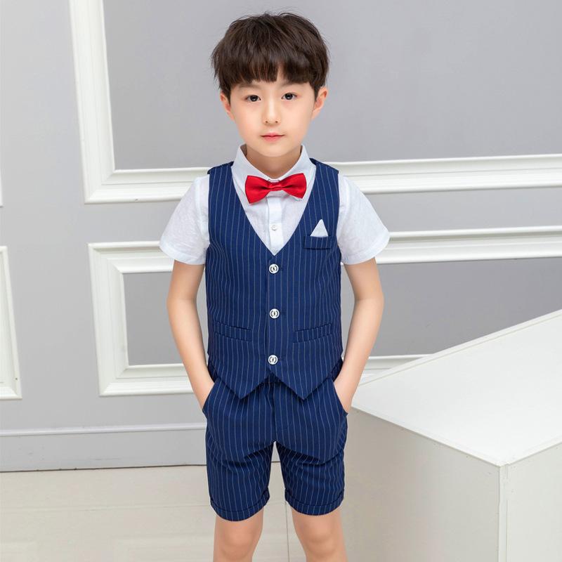 フォーマルスーツ 4点セット 子供服 キッズ ジュニア 男の子  